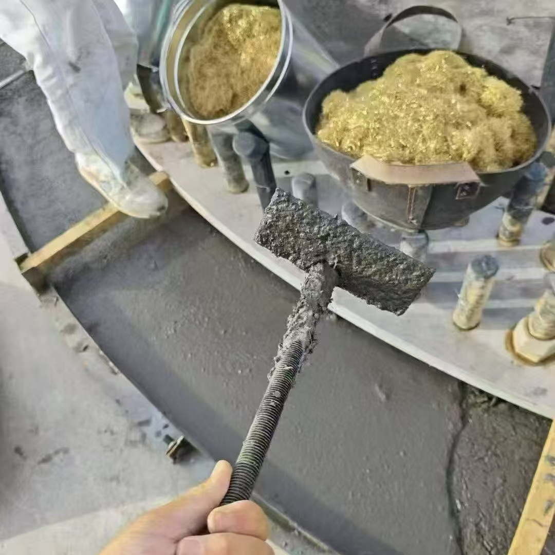 石嘴山C120钢纤维高强无收灌浆料 轧机压缩机汽轮机发电机锻压设备底座灌浆材料